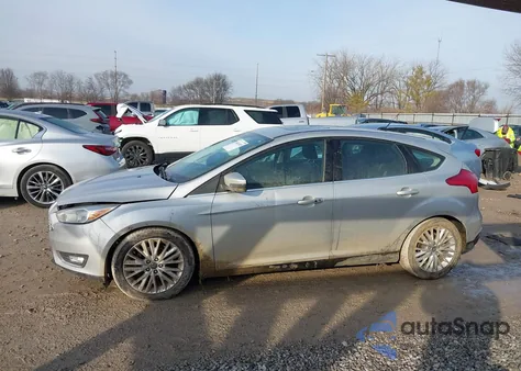 2016 Ford Focus Titanium from USA, damaged, VIN 1FADP3N23GL388364